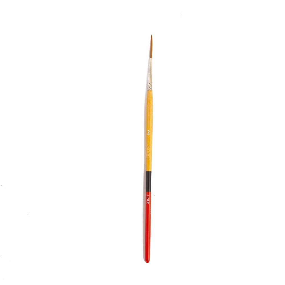 Princeton, Brush Liner, Art & School, Snap Golden Taklon Liner, 2, 402174